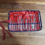 Vintage Proto Tools 12/ 13 Piece 3200-C Ignition Wrench Set Kit No. 2420 Usa. Fixed Price $50.00.