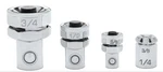 Proto 4 Piece Ratcheting Wrench Adapter Set-fractional. Fixed Price $31.99.