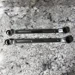 Snap-on XV2226 XV2428 Usa 11/16"-13/16" 3/4 -7/8 12PT Offset Box End Wrench. Fixed Price $40.50.