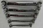 Snap-on Tools Usa 5PC Sae Double Flare Nut Point Line Wrench Set RXFS605B Euc. Fixed Price $229.95.