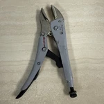 Snap On 7" Slim Narrow Jaw Locking Pliers Gray LP7R. Fixed Price $60.00.