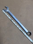 Snap-on Combination Wrench 1-1/8" 12 Point OEX36 Box Chrome Mechanic Diesel Sae. Fixed Price $75.00.