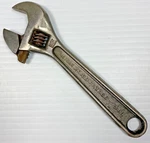 Rare Vintage Peck Stow & Wilcox Co. "pexto" 6" Adjustable Crescent Wrench Usa. Fixed Price $14.36.