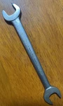 Armstrong 9/16 X 5/8 Open End Wrench No. 1727 Armaloy Mechanic Hand Tool Usa. Fixed Price $16.00.