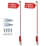 Buyers Products Set Of 26" Blade Guide Kit With Flags For Western Suburbanite. Fixed Price $34.99.