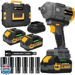 Jexugk 1500NM Impact Wrench, 1/2" 1107FT-LBS Cordless Gun. Fixed Price $159.91.