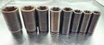 Proto Tools 8PC Impact Socket 1/2"DR Sae Deep 9/16 1-3/8 Lot 3271. Fixed Price $94.00.