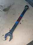 Armstrong 30-256 1-3/4" 12 Point Black Oxide Long Combination Wrench Usa. Fixed Price $50.00.