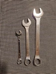 Fuller, 3PC Sae Combination Wrench Set, Sizes 3/8, 9/16, 11/16.. Fixed Price $11.50.