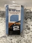 Autospa 40408AS Microfiber 9-10 Inch Polishing Buffing Pad Bonnets, Pack 2. Fixed Price $10.75.