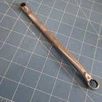 Snap-on Tools 3/8 7/16" Offset Double Box End Wrench XB1214A Usa. Fixed Price $18.36.