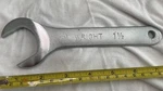 Wright Tool 1448 Satin Finish 30DEG Angle Service Wrench, 1-1/2" Made Usa. Fixed Price $19.47.
