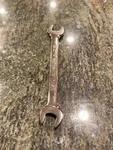 Snap-on VO1214B X 7/16" Sae Standard Open End Wrench 5-3/8'' Long. Fixed Price $25.95.