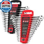 Sedy 30-PIECE Combination Wrench Set Open End Organizer. Fixed Price $91.42.