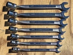 Vntg Sears Craftsman Sae Flex Swivel Socket Saltus 7PC Wrench Set Vv Series Usa. Fixed Price $239.99.