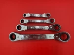 Craftsman, Usa, Offset Ratcheting Box-end Wrench 4, Sae, Used. Fixed Price $26.95.