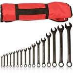 Abn Combination Wrench 16 Pc Raised Panel Jumbo Set, Black. Fixed Price $61.99.