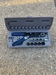 Spec Tools Squeeze Wrench 13PC Set With Metric & Standard Sockets, Missing Bit. Fixed Price $14.99.