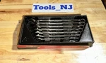 Snap-on New Piece 12-POINT Metric Long Combination Wrench Set OEXLM707B. Fixed Price $285.99.