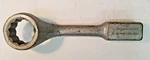 Armstrong 2-1/8" #33-068 Offset 12 Point Slugger Knocker Wrench, Usa, New. Fixed Price $90.00.