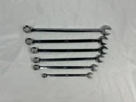 Mac Wrenches 6PC Set Exlong Combination 3/8-1/2-9/16-5/8-11/16-3/4 Sae. Fixed Price $195.72.