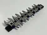 Craftsman Usa 4363 Vv Series Metric 10-19MM Complete 3/8 Dr. Crowfoot Wrench Set. Fixed Price $139.99.