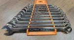 Blue-point 10PC Sae 12PT Combination Wrench Set B012B-B032B. Fixed Price $225.00.