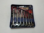 Nos Gearwrench 7 Pc Metric Ratchet Flex End Combination Set 10-19MM 9900D. Fixed Price $60.00.