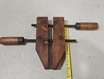 Vintage Jas. L. Taylor Mfg. Co. #208 Wood Bar Clamp -- Poughkeepsie, N.y.. Fixed Price $20.00.