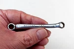 Bonney 1/4" 9/32" Midget 12 Point Double Box End Offset Wrench Usa Chrome. Fixed Price $10.50.
