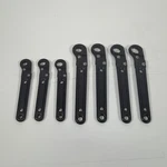 Armstrong 7-PIECE Sae 12 Point Flare Wrench Set Black Oxide Usa. Fixed Price $145.67.