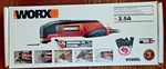 Worx WX665L 2.5 Amp Corded Oscillating Multi-tool New. Fixed Price $28.00.