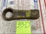 Snap-on DX158 46MM 1-13/16" Striking Slugging Wrench Straight Handle ED4U 3141-S. Fixed Price $54.99.