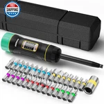 Hiners 31 Piece Torque Screwdriver Wrench Set 1/4" 10-80 Inch Pounds Lbs. Fixed Price $54.12.