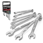 New 8-PACK Combination Sets Sae 5/16" To 3/4" 12-POINT W/wrench Organizer. Fixed Price $27.99.