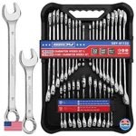 32-PIECE Combination Wrench Sets Sae & Metric, Open-box-end Stubby. Fixed Price $54.58.