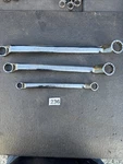3PC Sears Craftsman Usa Nos Full Polish Sae Deep Offset Wrench 44320 44318. Fixed Price $50.00.