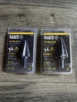 Klein Tools 2-PIECE Step Drill Bit Set KTSB11 & KTSB15. Fixed Price $52.99.