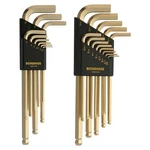 Bondhus Goldguard Plated Balldriver Metric/sae End Hex L-keys Double Set. Fixed Price $35.45.