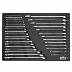 Wiha 30492 31 Piece Combination Wrench Tray Set - Sae And Metric. Fixed Price $234.74.