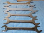 Snap-on Low Torque Slimline Sae 5 Pc Dual Open-end Wrench Set 1-1/16 1-7/8. Fixed Price $300.00.