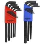 Paramount Inch & Metric Steel 22 Piece Hex Key Set With Handles. Fixed Price $21.92.