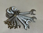 Obstruction Wrench Elora Chrome-vanadium 146- Series, Set 9 Pc. TO13MM Germany. Fixed Price $98.00.