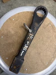 Williams 8809AW 12-POINT Offset Box End Striking Wrench 1-1/2" 38MM Usa. Fixed Price $65.00.