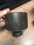 Vintage Proto 10054 1" Drive Impact Socket 3-3/8" 6 Point. Fixed Price $75.00.