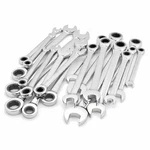 Craftsman Ratcheting Combination Wrench Set 20-PIECE Sae Metric New. Fixed Price $104.32.