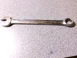 'pro-grade' 18MM Point Combination Wrench 11218 Steel Silver Gdo. Fixed Price $10.00.