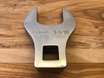 Snap-on Tools Usa SC034 Sae 1-1/16" Open-end Crowfoot Wrench 1/2" Drive. Fixed Price $43.49.