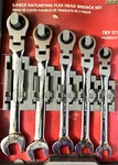 Husky Piece Metric Flex Ratcheting Combination Wrench Set HFRW5PCMM. Fixed Price $25.00.