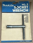 Genuine Makita 782209-3 No. Socket Wrench Tool Key 9MM Nos. Fixed Price $14.99.